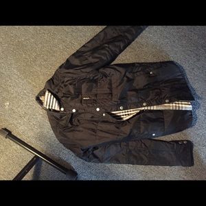Black/ reversible RVCA jacket